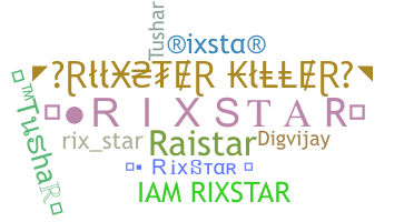 Takma ad - Rixstar