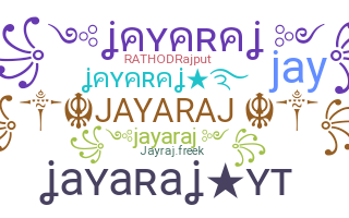 Takma ad - Jayaraj