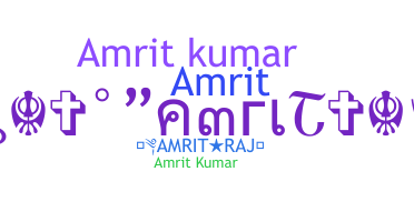 Takma ad - AmritRaj