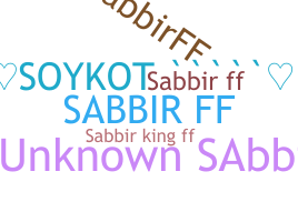 Takma ad - SabbirFf