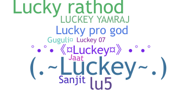 Takma ad - Luckey