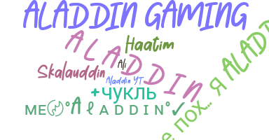 Takma ad - Aladdin
