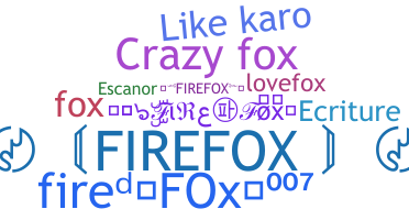 Takma ad - Firefox