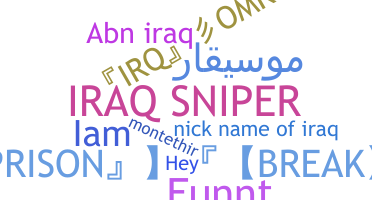Takma ad - Iraq