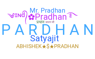 Takma ad - Pradhan