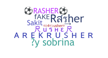 Takma ad - Rasher