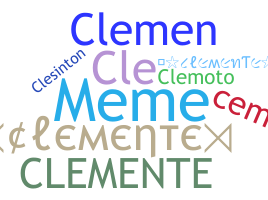 Takma ad - Clemente