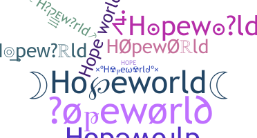 Takma ad - Hopeworld