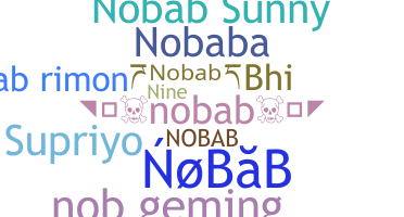 Takma ad - Nobab