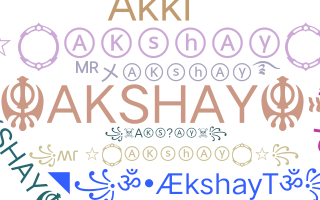 Takma ad - Akshay