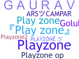 Takma ad - playzone