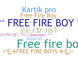 Takma ad - Freefireboy