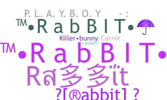 Takma ad - rabbit