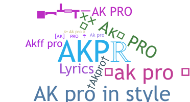 Takma ad - AKPro