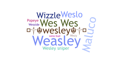 Takma ad - Wesley