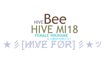 Takma ad - Hive