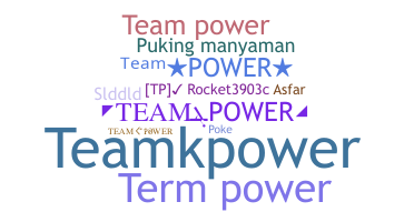 Takma ad - TeamPower