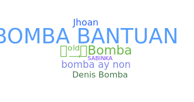 Takma ad - Bomba