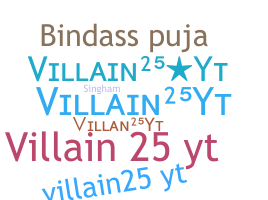 Takma ad - Villain25yt