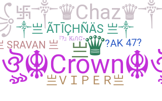 Takma ad - Crown