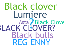 Takma ad - BlackClover