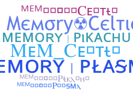 Takma ad - MemoryClan