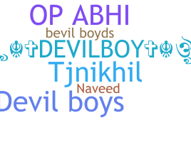 Takma ad - Devilboys