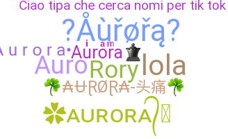 Takma ad - Aurora