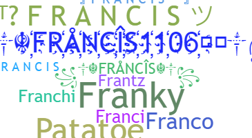 Takma ad - Francis