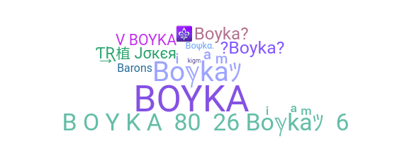 Takma ad - boyka