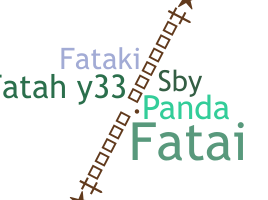 Takma ad - Fatah