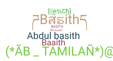 Takma ad - Basith