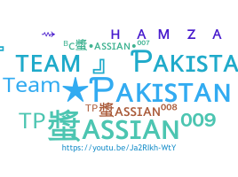 Takma ad - TeamPakistan