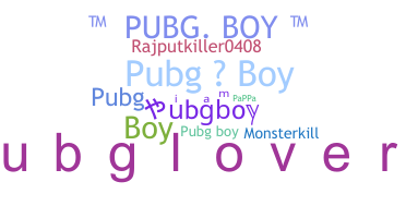 Takma ad - Pubgboy