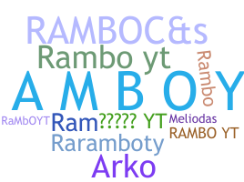 Takma ad - RamboYT