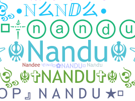 Takma ad - Nandu