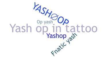 Takma ad - YASHOP