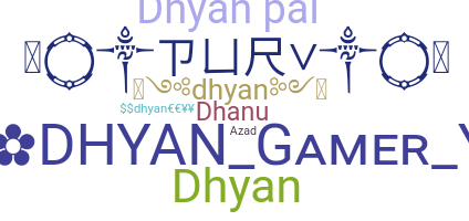 Takma ad - dhyan