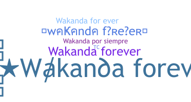 Takma ad - Wakandaforever