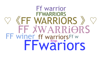 Takma ad - FFwarriors