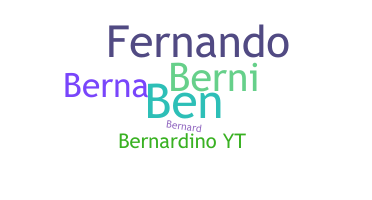 Takma ad - Bernardino