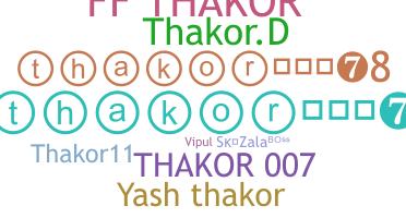 Takma ad - Thakor007