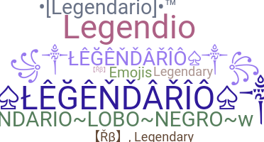 Takma ad - legendario