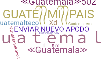 Takma ad - Guatemala