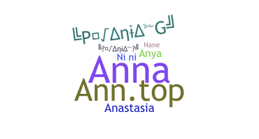 Takma ad - Ania