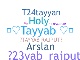 Takma ad - Tayyab