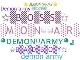 Takma ad - Demonarmy