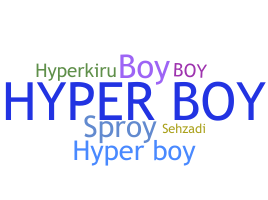 Takma ad - Hyperboy