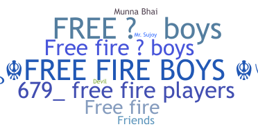 Takma ad - Freefireboys