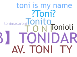 Takma ad - Toni